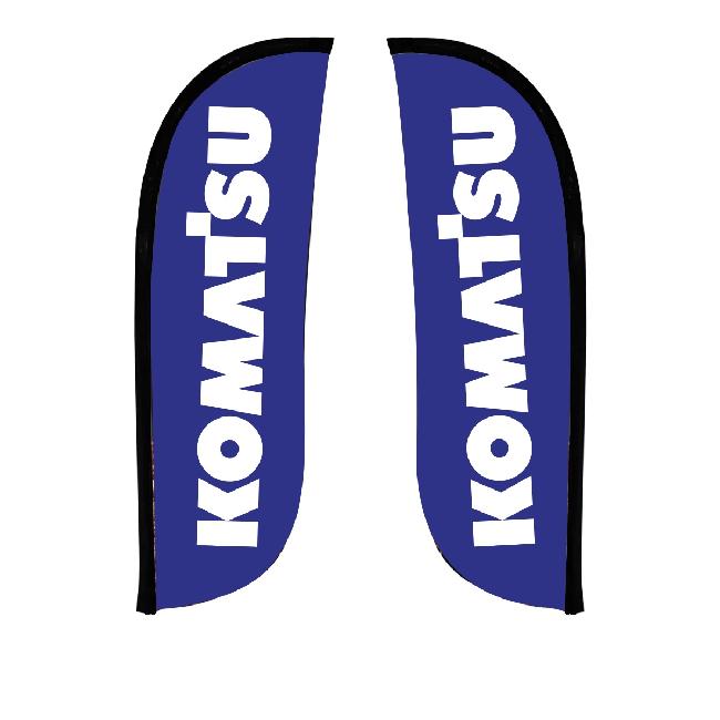 Main image of 11-foot feather flag image
