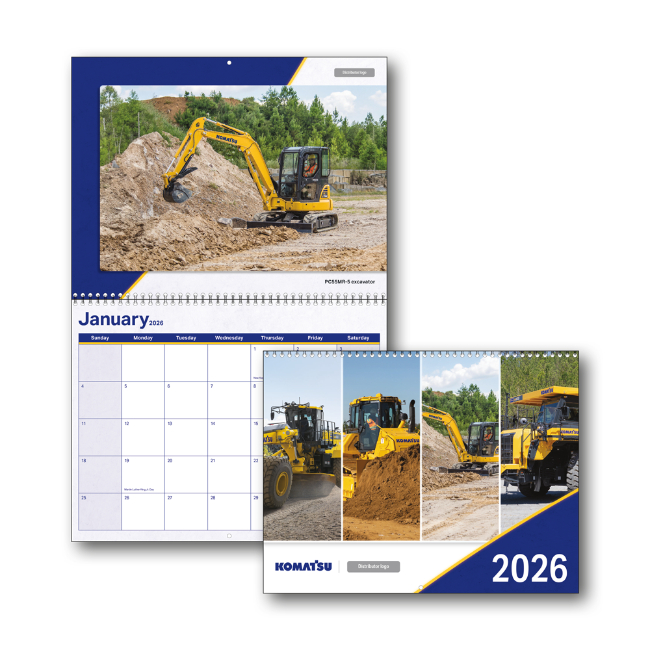 Main image of Wall calendar - Construction image