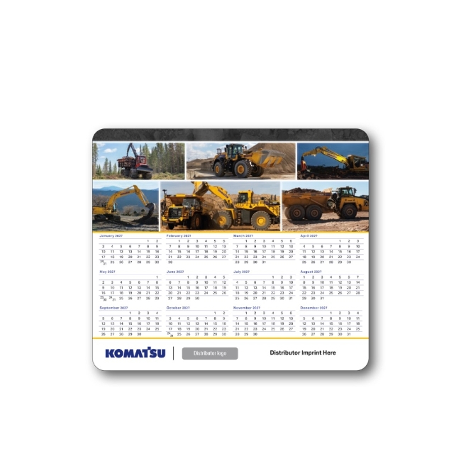 Main image of Construction custom imprint mouse pad image