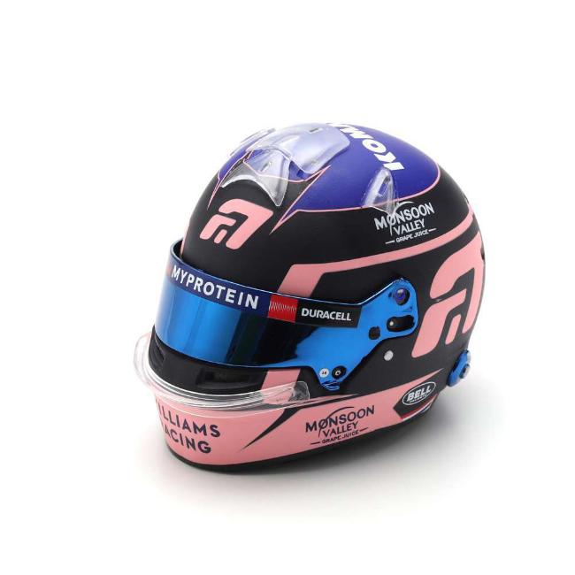 Main image of 2024 1:5 Alex Albon Williams Racing F1 Spark mini helmet image