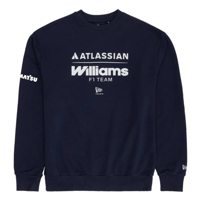 2026 New Era® Essentials oversized crewneck sweatshirt image