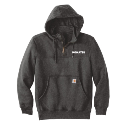 Image of Carhartt&reg; quarter-zip hooded sweatshirt