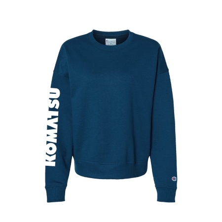 Image of Ladies crewneck sweatshirt