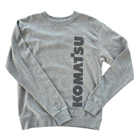Image of Vertical logo crewneck