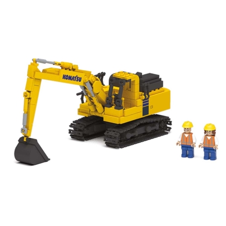 Image of Excavator block set (430+ pcs)
