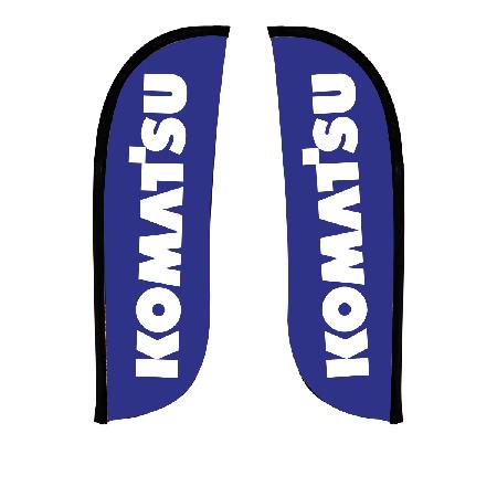11-foot feather flag image