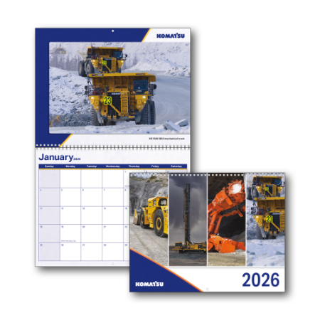 Image of Wall calendar - Mining