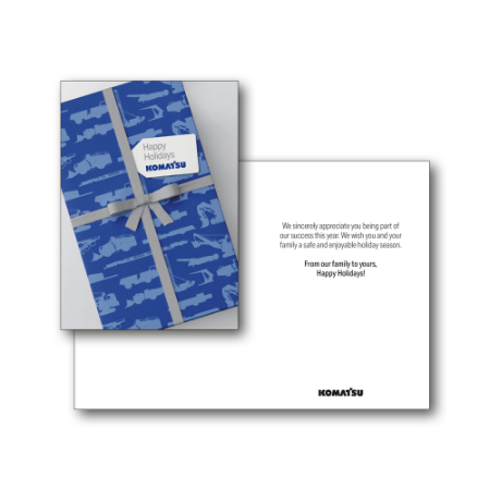 Image of Holiday cards - Mining