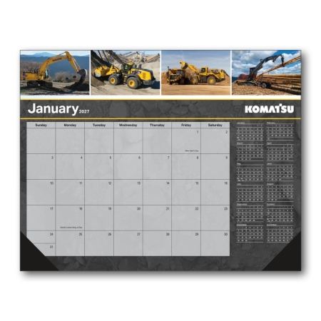 Image of Construction desk pad