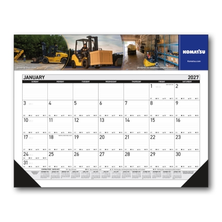 Forklift desk pad image
