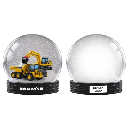 Image of Custom imprint snow globe