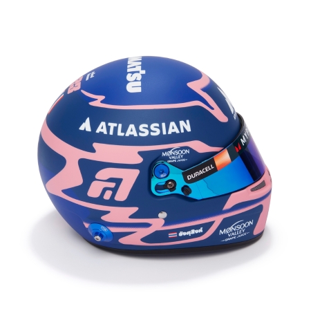 Image of 2025 Alex Albon 1:2 Bell mini helmet