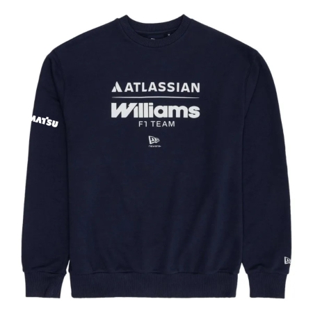 Image of 2026 New Era® Essentials oversized crewneck sweatshirt